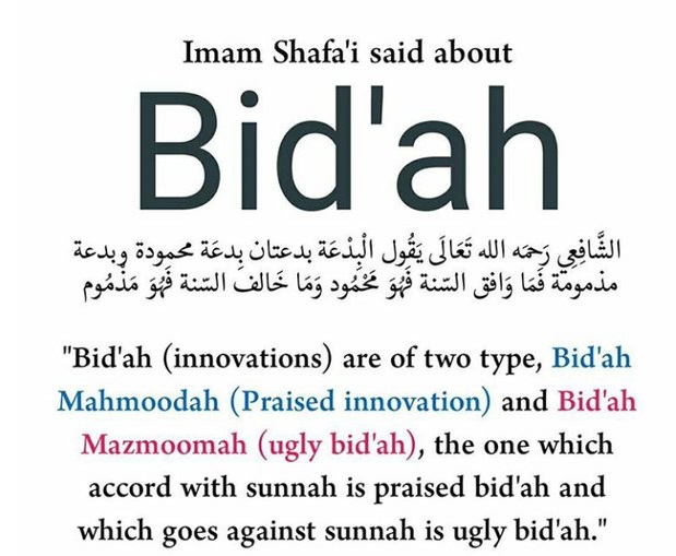 Concept of Bidah in Islam